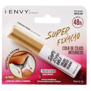 Cola de cílios Super Fixação (Incolor) - i-ENVY by Kiss NY